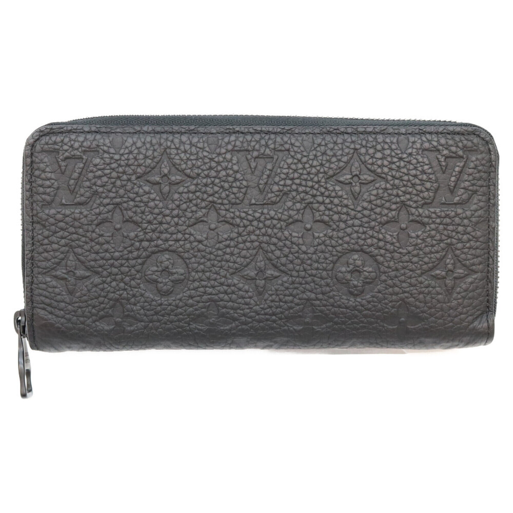 LOUIS VUITTON M11721 Monogram Taurillon Leather Zippy Wallet Horizontal Long ...